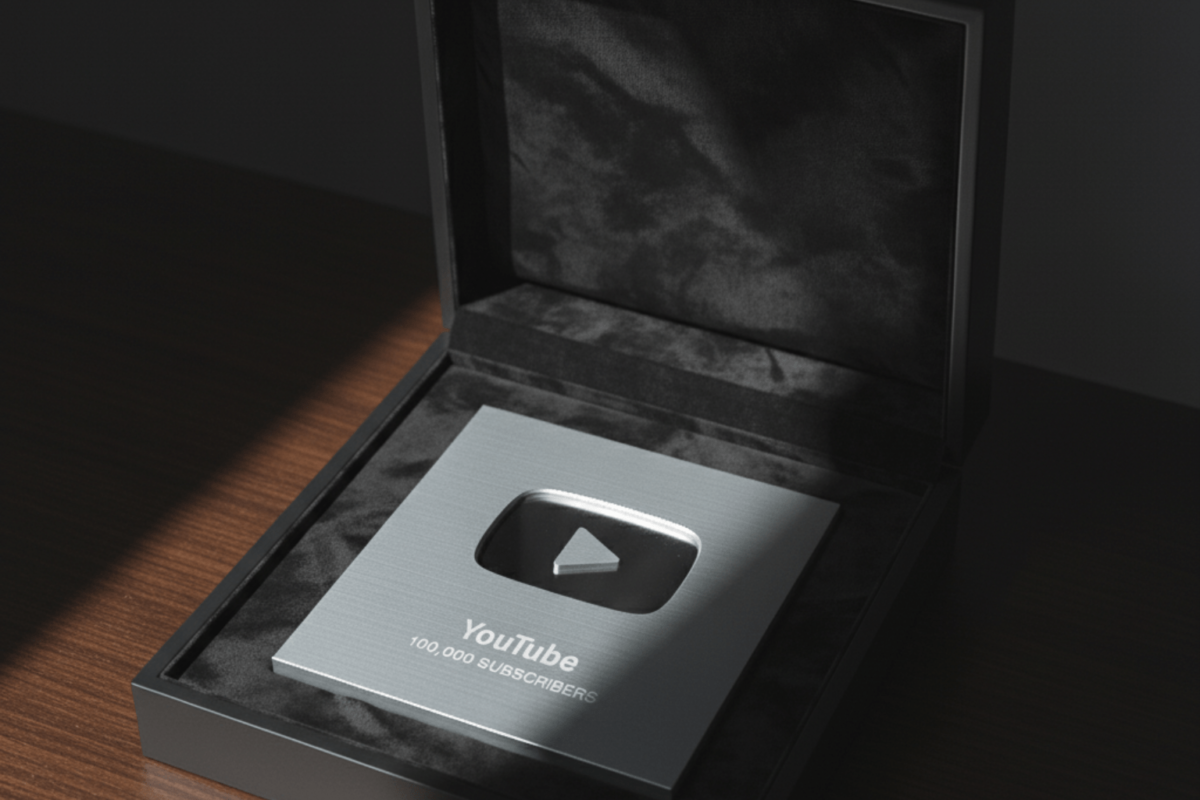 Xin Nút Bạc YouTube Bao Lâu Mới Nhận Được?