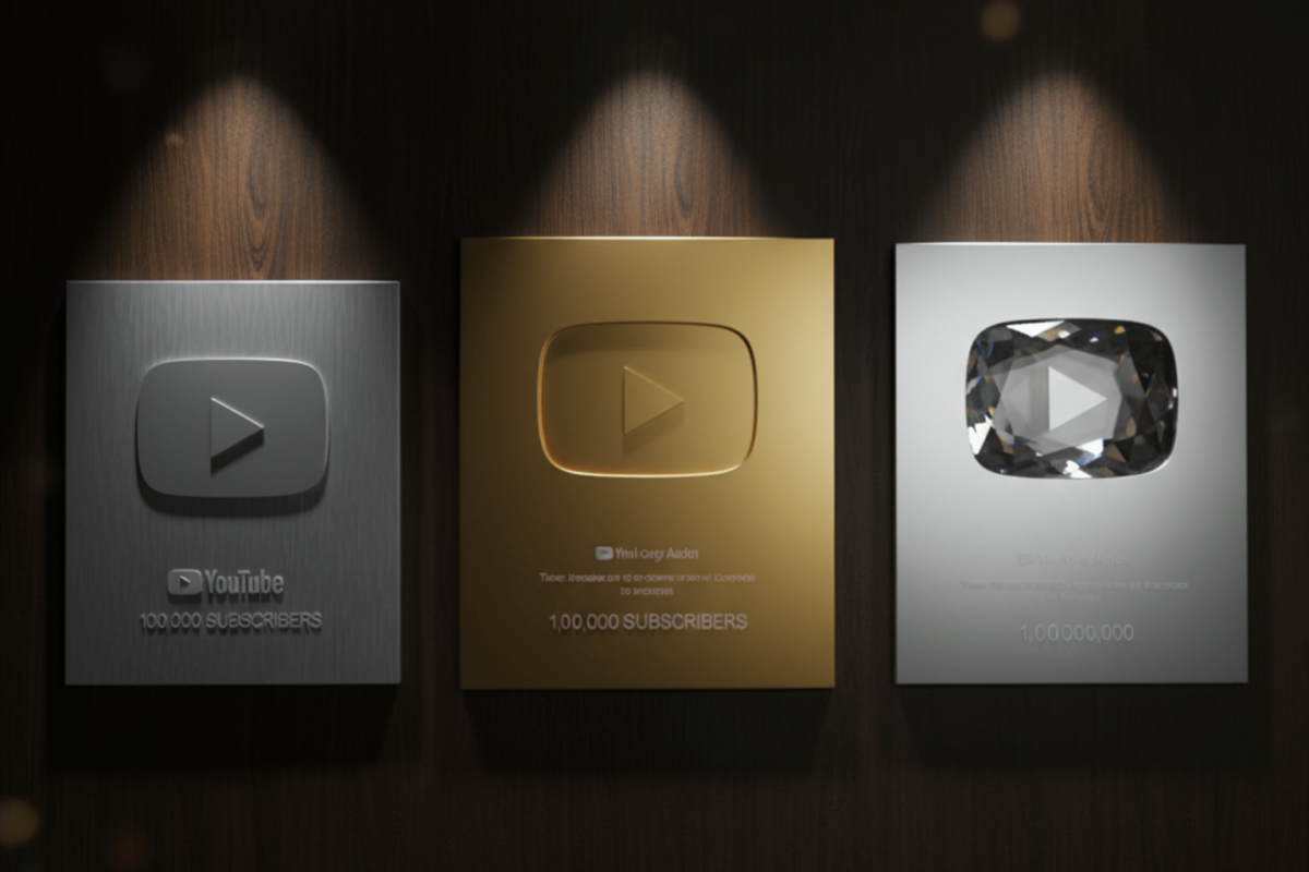 Dịch Vụ Xin Nút Bạc YouTube Của Học Viện YouTube