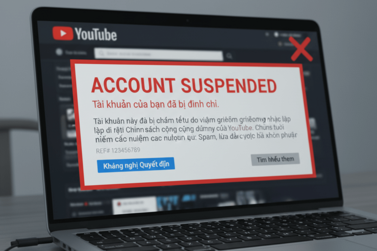 Các Bước Khôi Phục Kênh YouTube Bị Hack Mất Quyền Quản Lý
