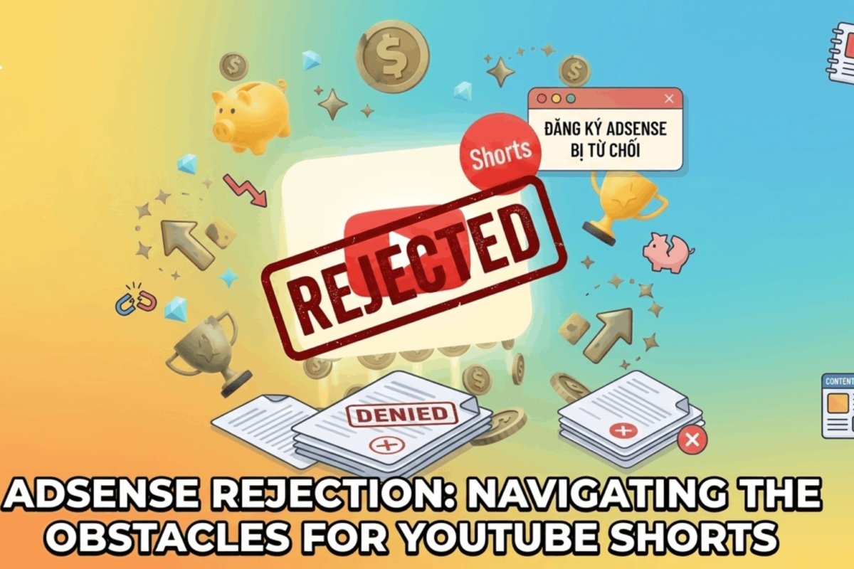 Cách Khắc Phục Adsense YouTube Bị Từ Chối