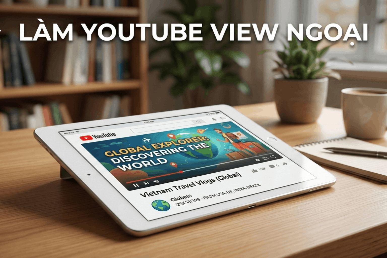 Làm Youtube View Ngoại Là Gì? Vì Sao Nhiều YouTuber Đang Chuyển Sang View Quốc Tế