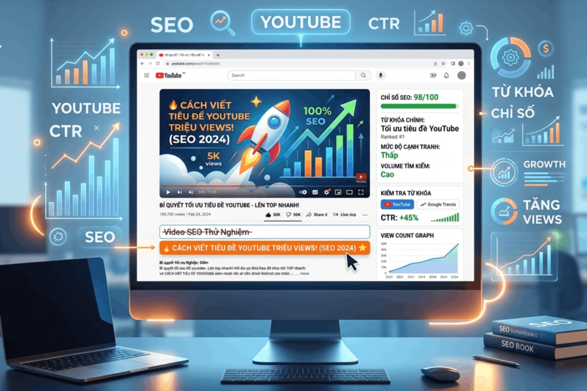 Cách Tối Ưu Tiêu Đề Để Đạt Được Lượng Lượt Xem Cao