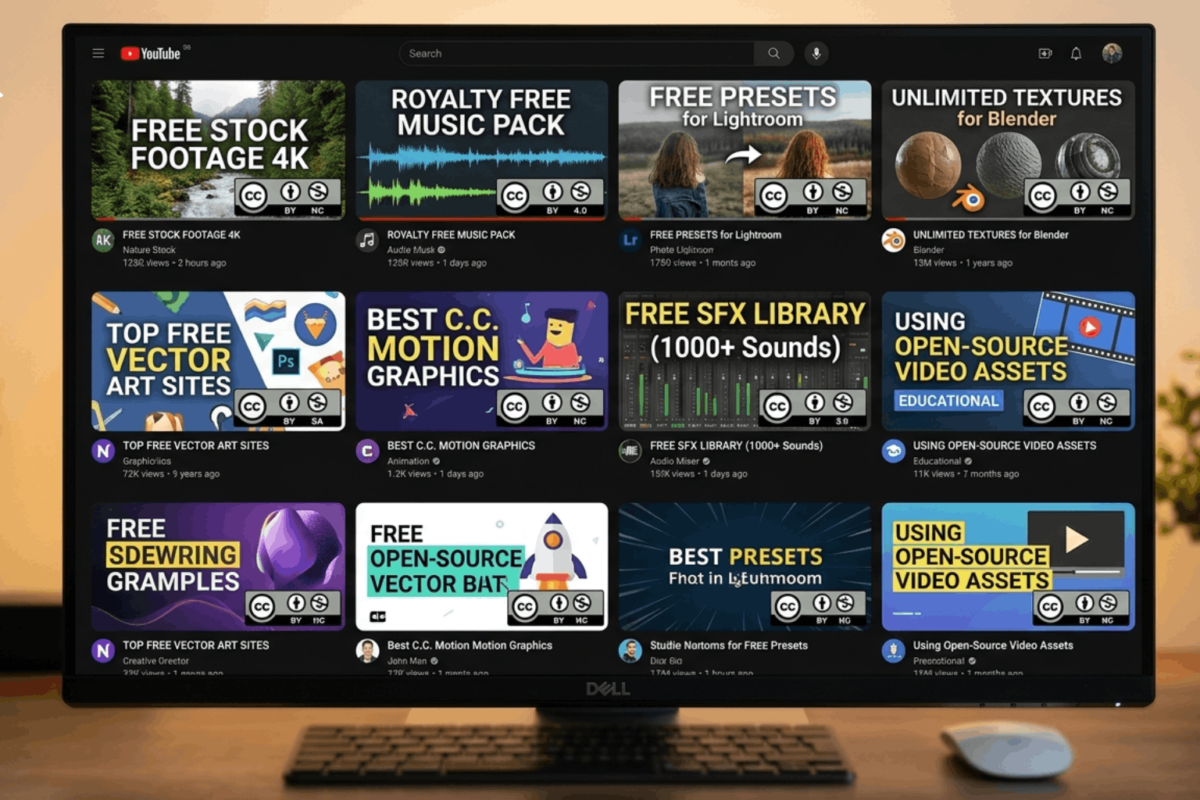 Có Được Dùng Creative Commons Cho Website, Blog và YouTube Không?