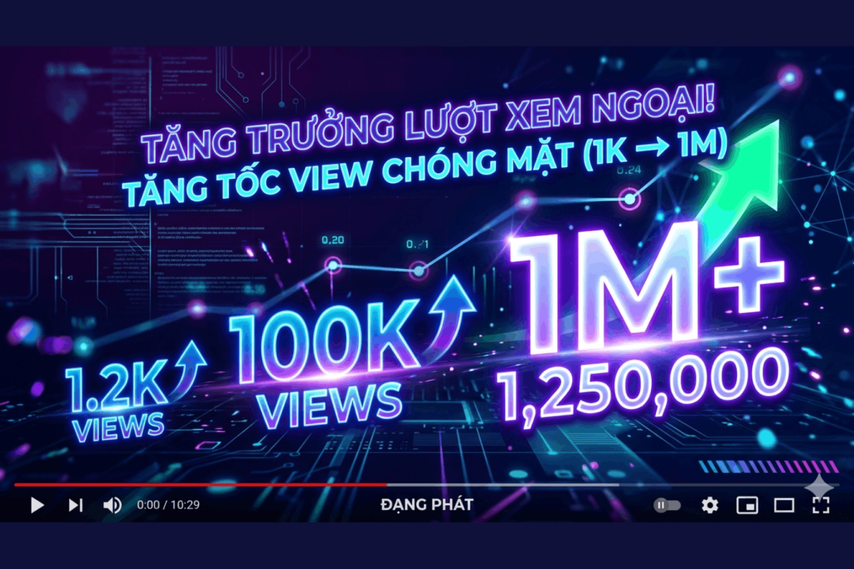 Ai Nên Sử Dụng Dịch Vụ Youtube View Ngoại?