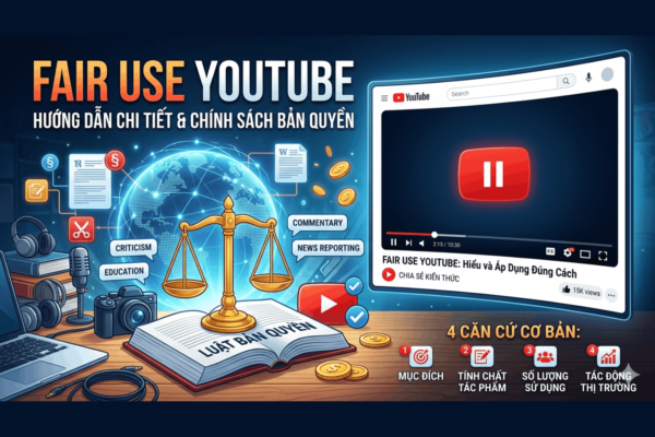 Fair Use YouTube: Hướng Dẫn Chuẩn 100% Để Không Bị Vi Phạm Bản Quyền