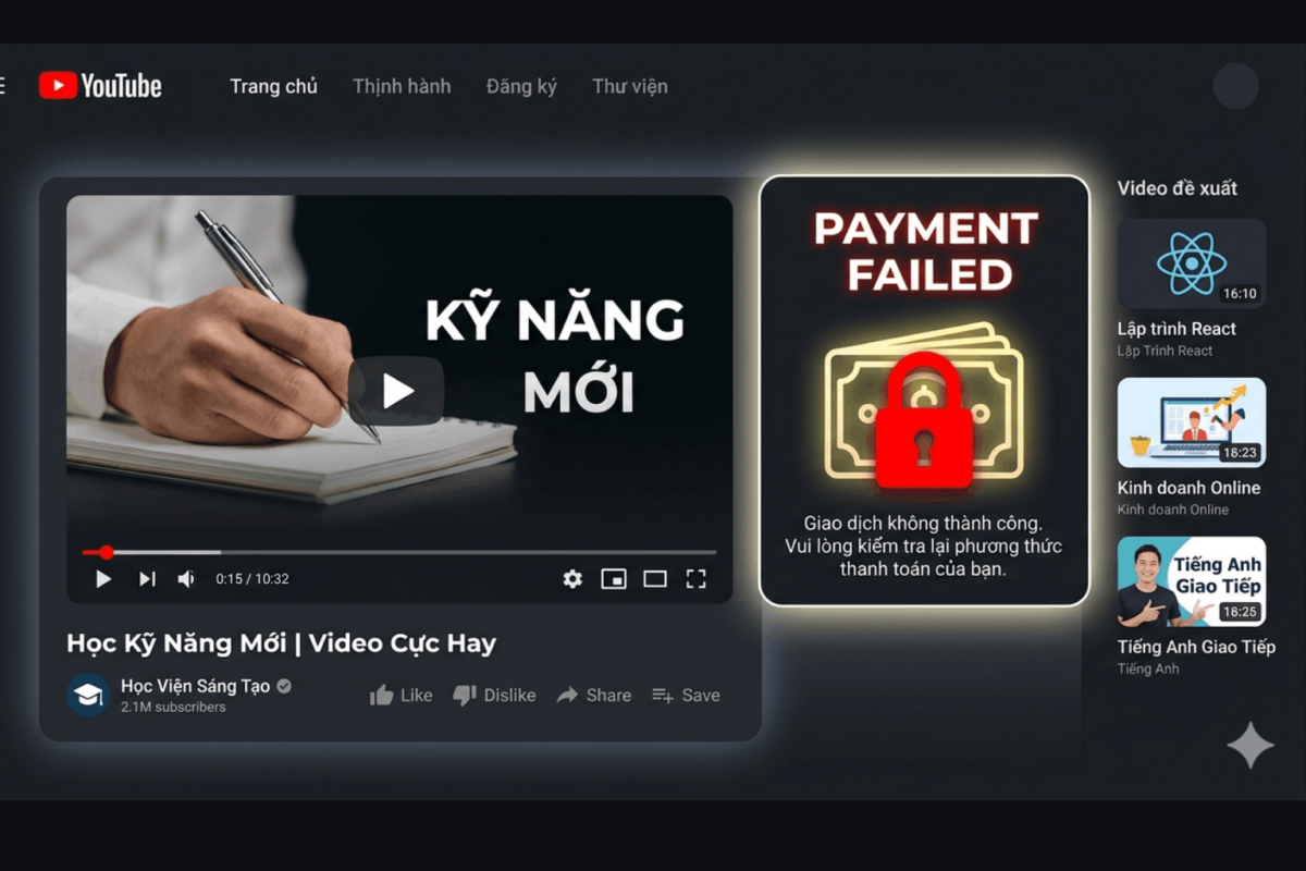 Cách Phòng Tránh Lỗi Không Rút Được Tiền Từ YouTube
