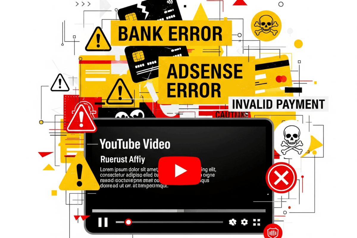 Cách Khắc Phục Lỗi Không Rút Được Tiền Từ YouTube