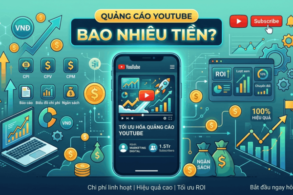 Quảng Cáo Youtube Bao Nhiêu Tiền? Bảng Giá Chi Tiết & Cách Tối Ưu Ngân Sách Hiệu Quả 2026