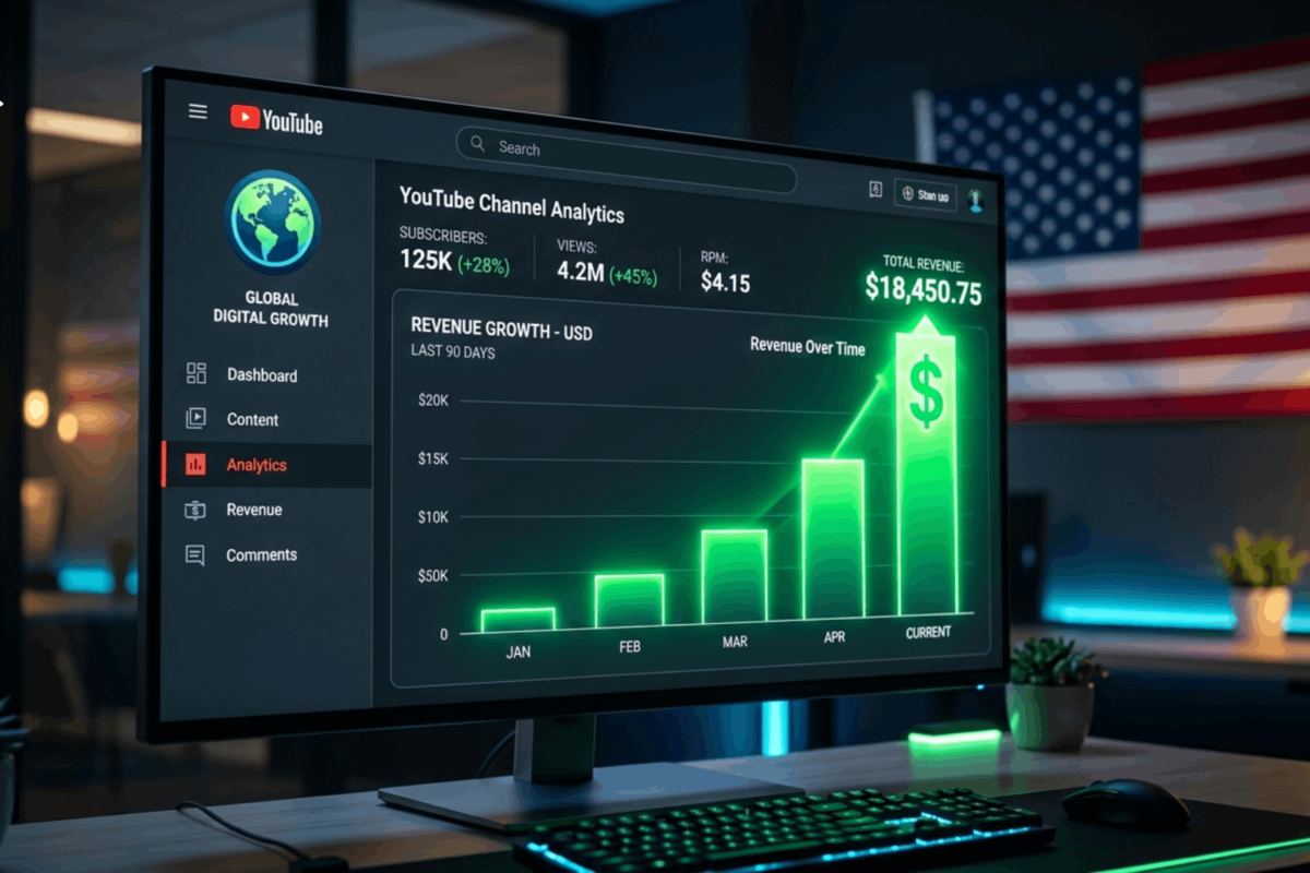 Cách Tăng RPM View Mỹ YouTube Hiệu Quả