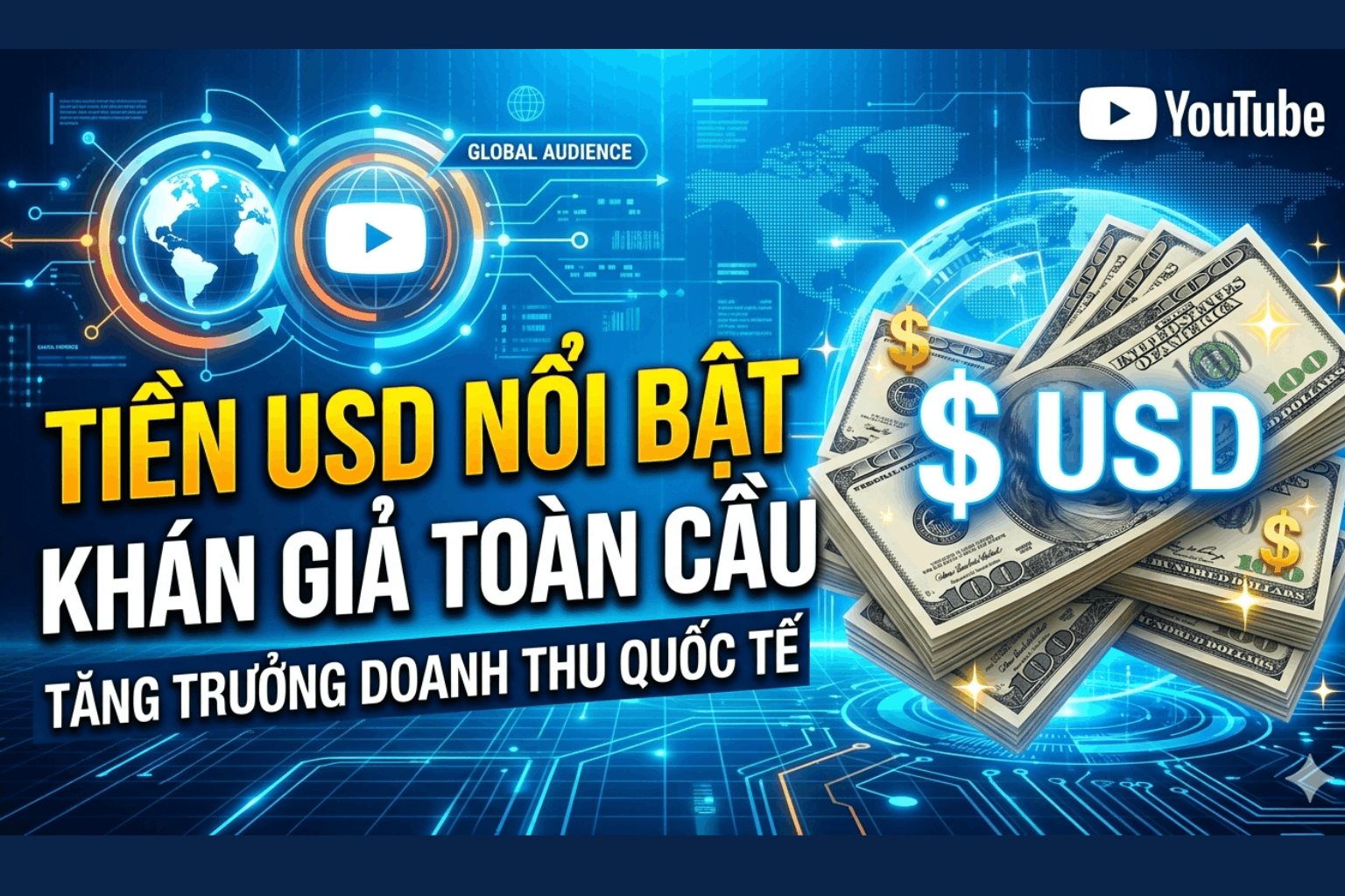 Thu Nhập Youtube View Ngoại: Bí Mật Kiếm Tiền Cao Gấp Nhiều Lần So Với View Trong Nước