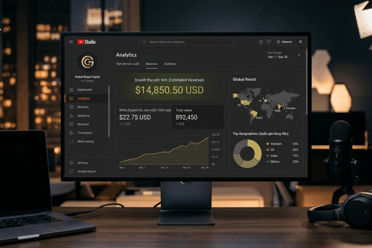 Cách Tăng Thu Nhập Youtube View Ngoại Bền Vững