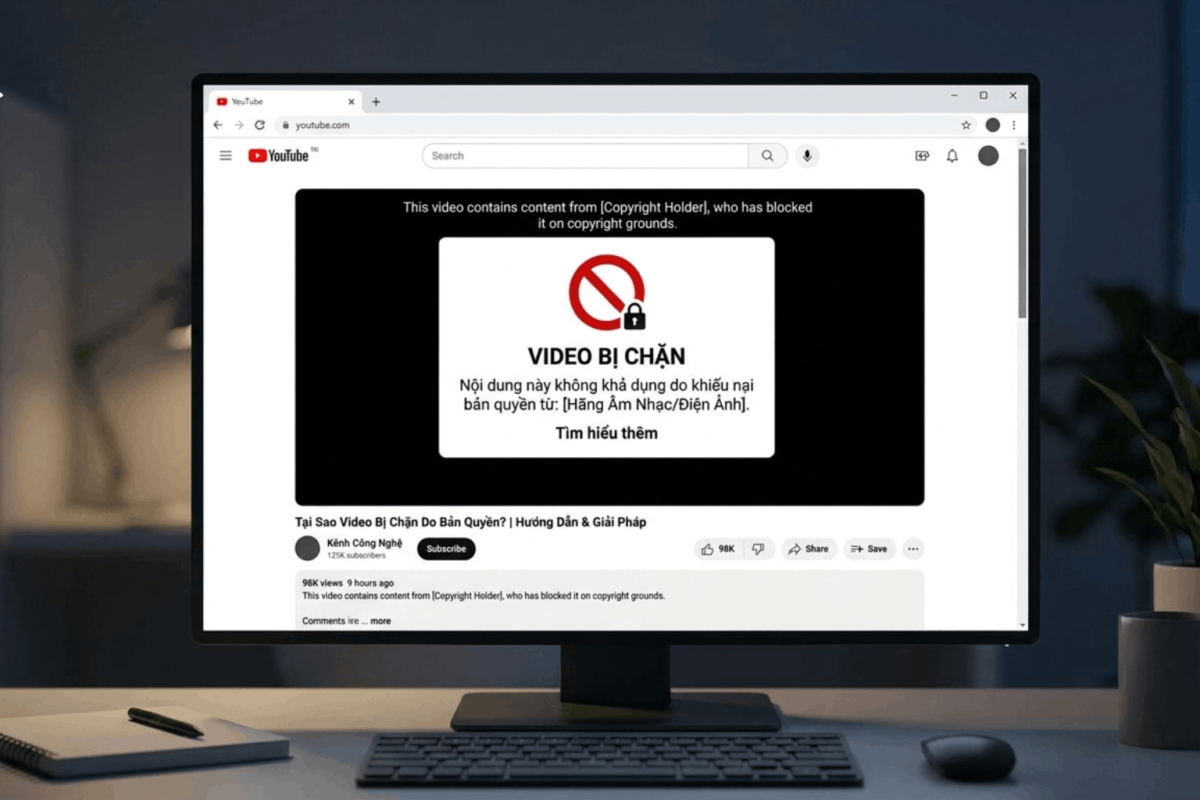 Video Bị Chặn Do Bản Quyền Là Gì?