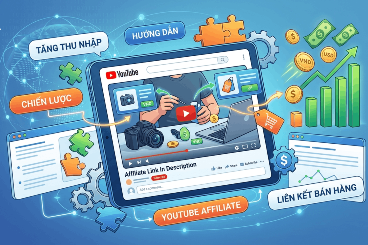 Vì Sao Youtube Affiliate Trở Thành Xu Hướng Kiếm Tiền Online?