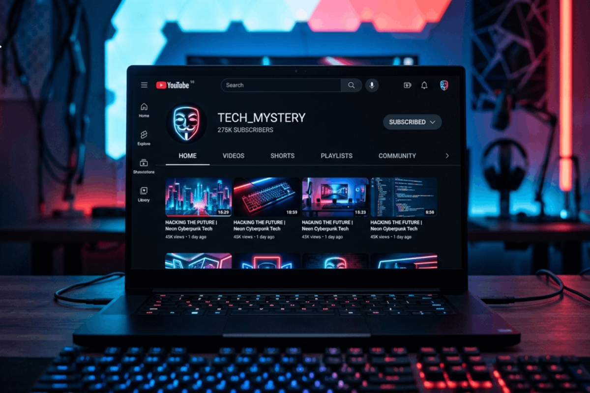 Xây Kênh Youtube Không Lộ Mặt Là Gì?